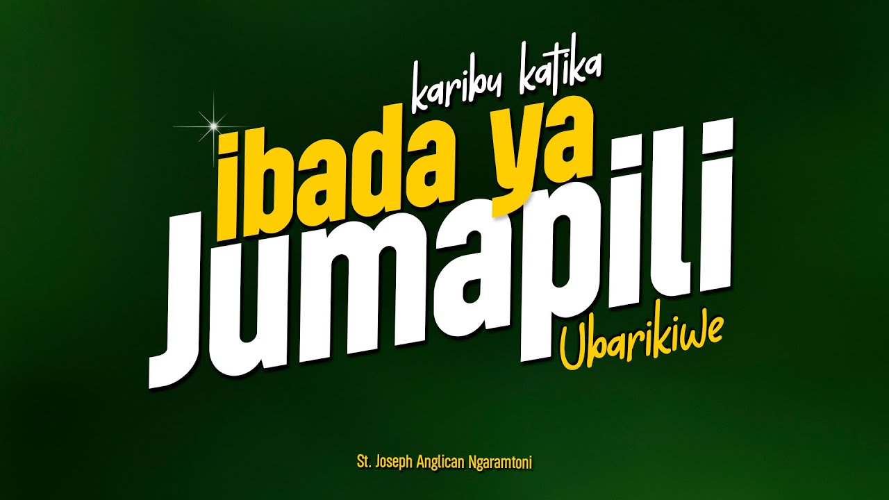 KARIBU KATIKA IBADA YA JUMAPILI | 8 FEBRUARY 2026