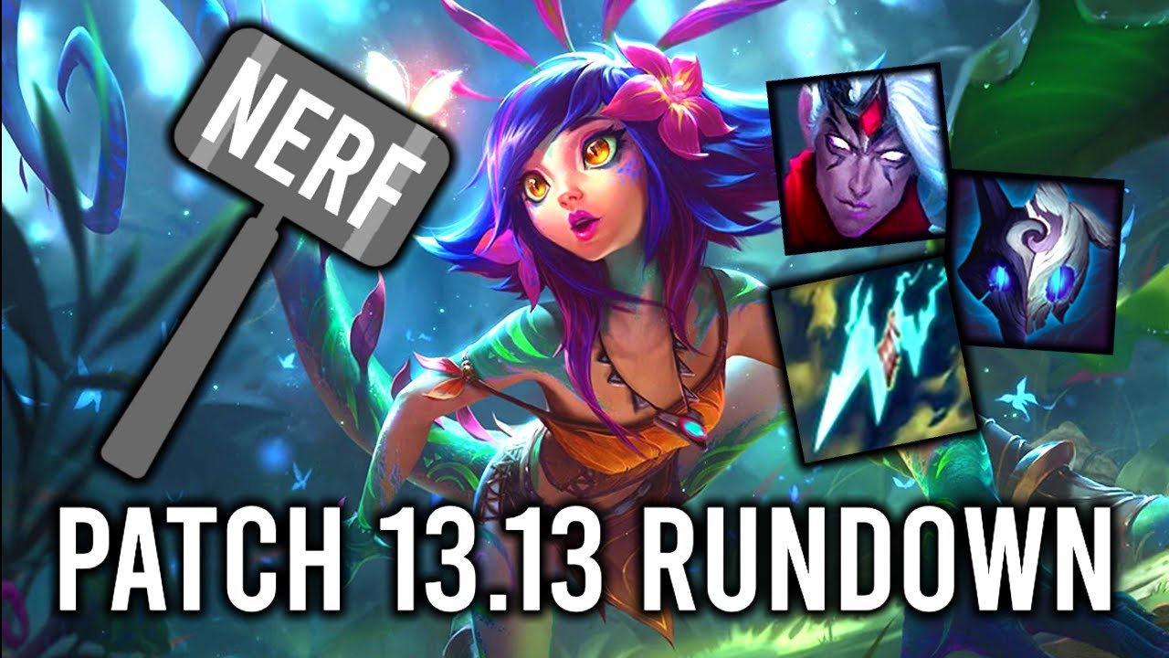 PATCH 13.13 RUNDOWN - RIOT STARTED HAMMERING