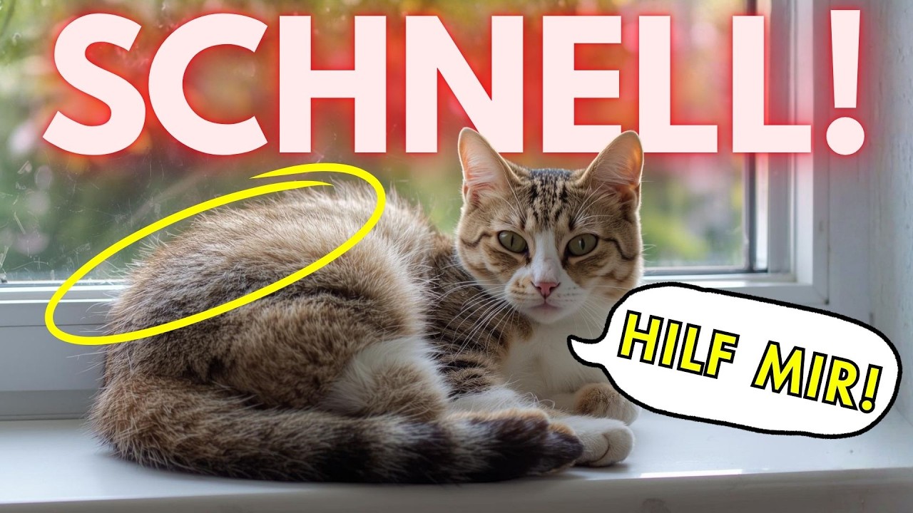 Wenn deine Katze DAS tut, braucht sie sofort deine Hilfe 😮