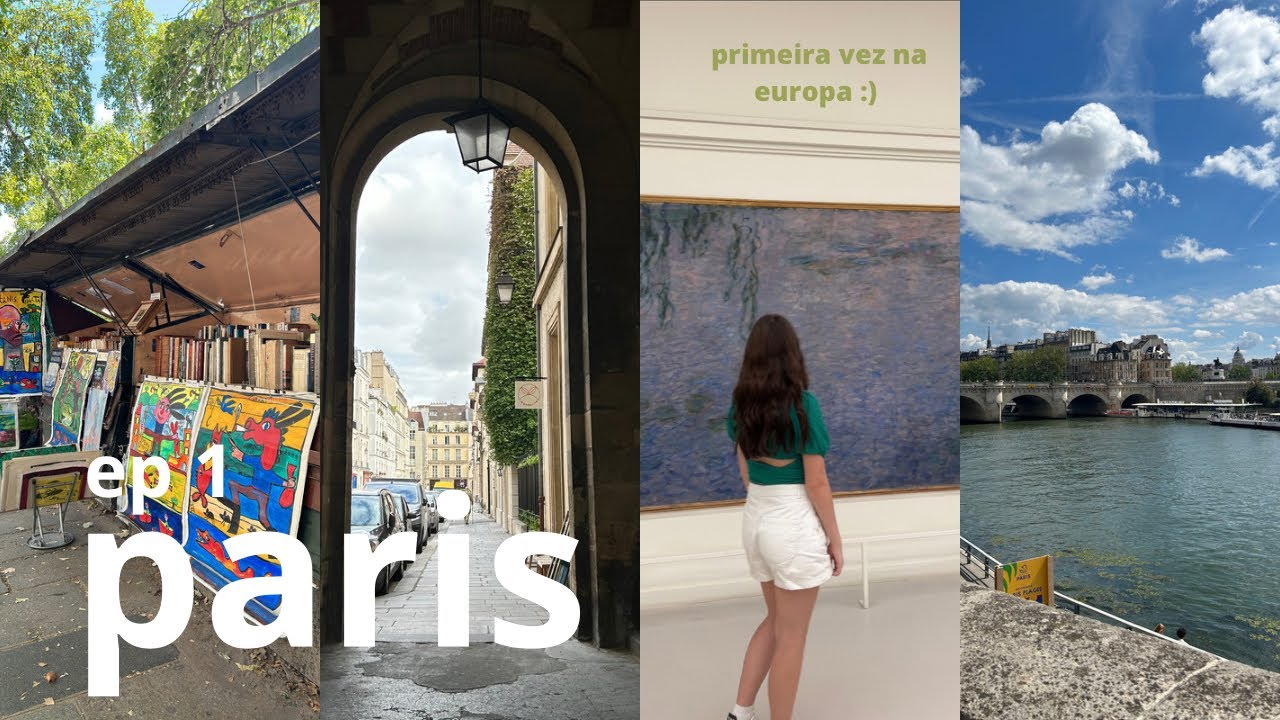 VLOG primeira vez em Paris💌