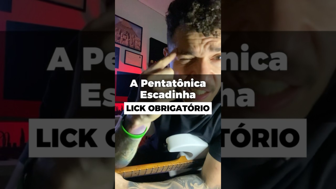 Domine isso se quiser tocar solos de rock e metal