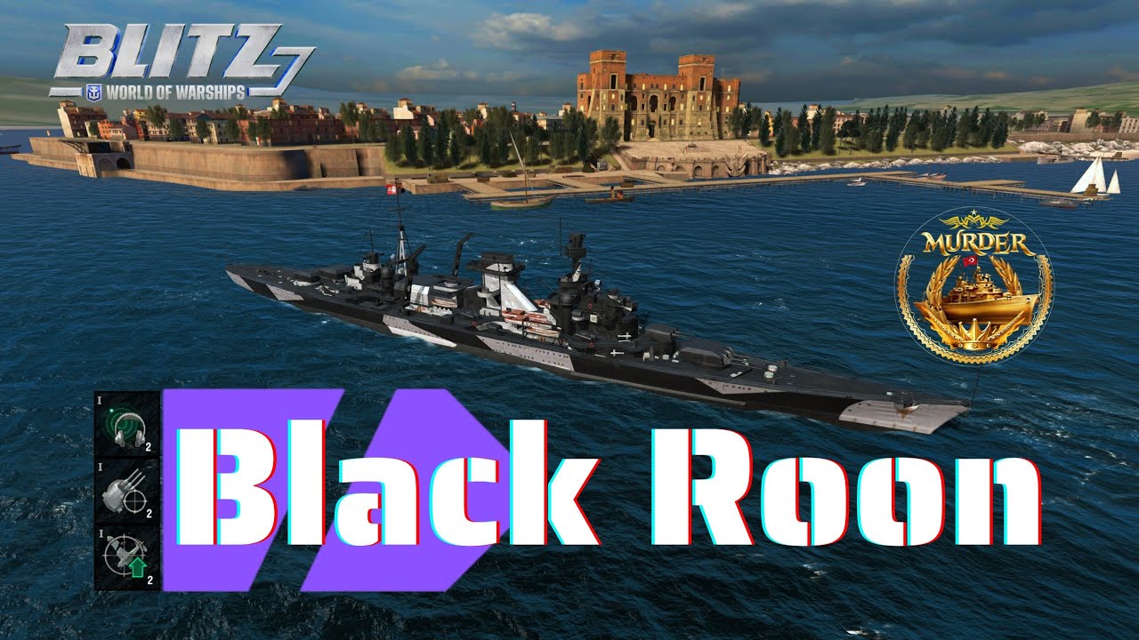 World of Warship Blitz • Black Roon