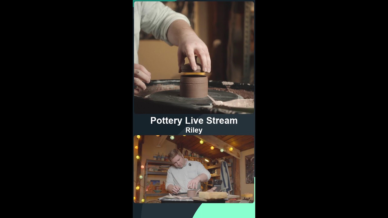 Pottery Live Stream (Portrait)