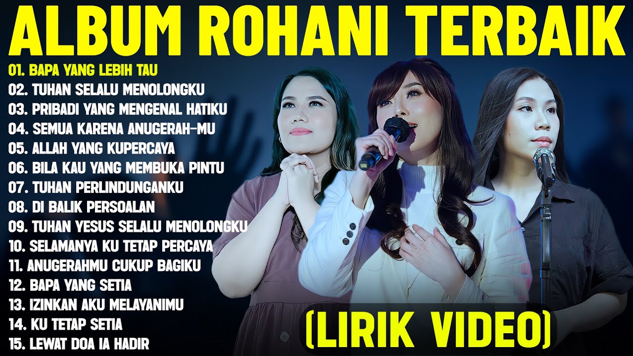 Lagu Rohani Maria Priscilla & Regina Pangkerego & Clarisa Dewi Full Album (Lirik Video) | Terpopuler