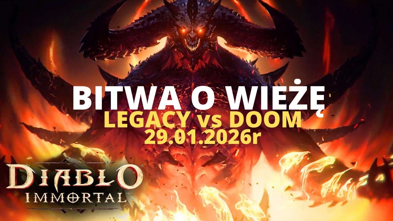 Diablo Immortal - Bitwa o wieże LEGACY vs DOOM #immortal #diablo #pvp #gameplay