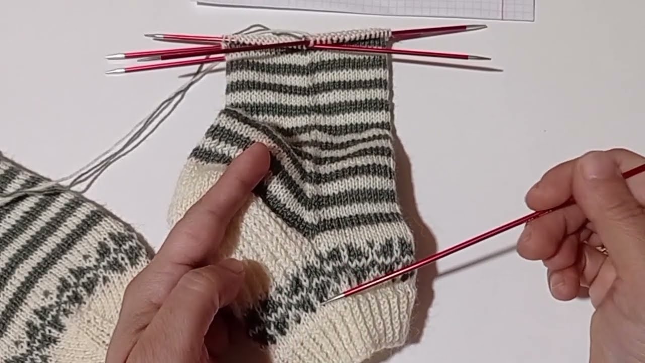 💚Pinterest çorabı örüyorum PART 2 #beşşişpatik #patikmodeli #patikmodelleri #örgüçorap