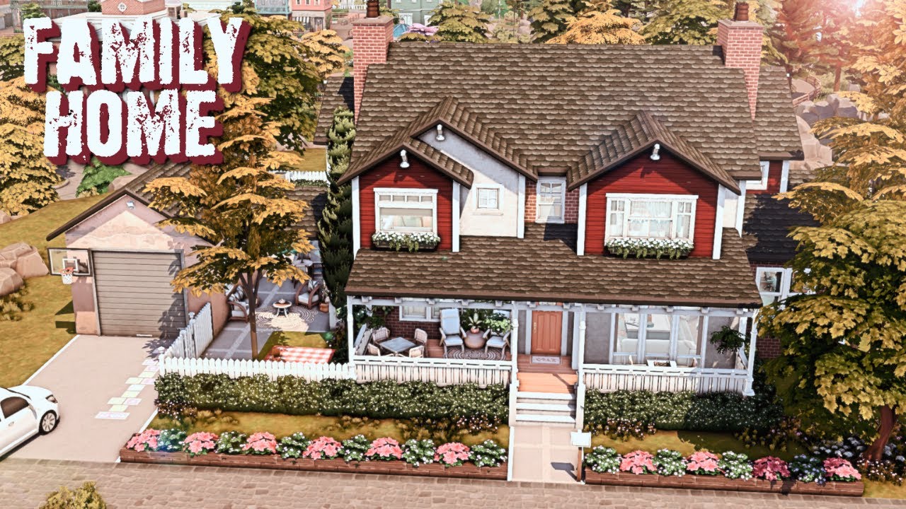 BIG COPPERDALE FAMILY HOME 🏡 Rebuild Copperdale | The Sims 4: Speed Build