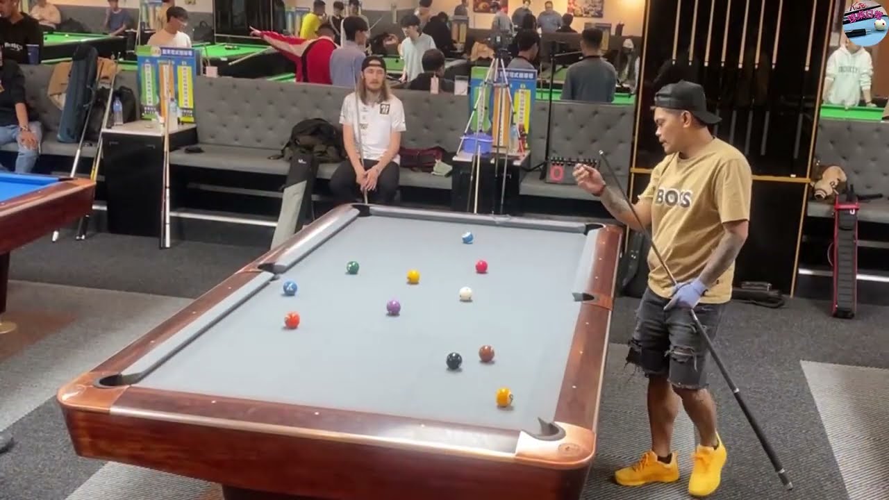 菲律賓Oliver 🆚 芬蘭Arseni | 10號球搶15  藍天撞球場 中壢店🎱 直擊藍天撞球場！