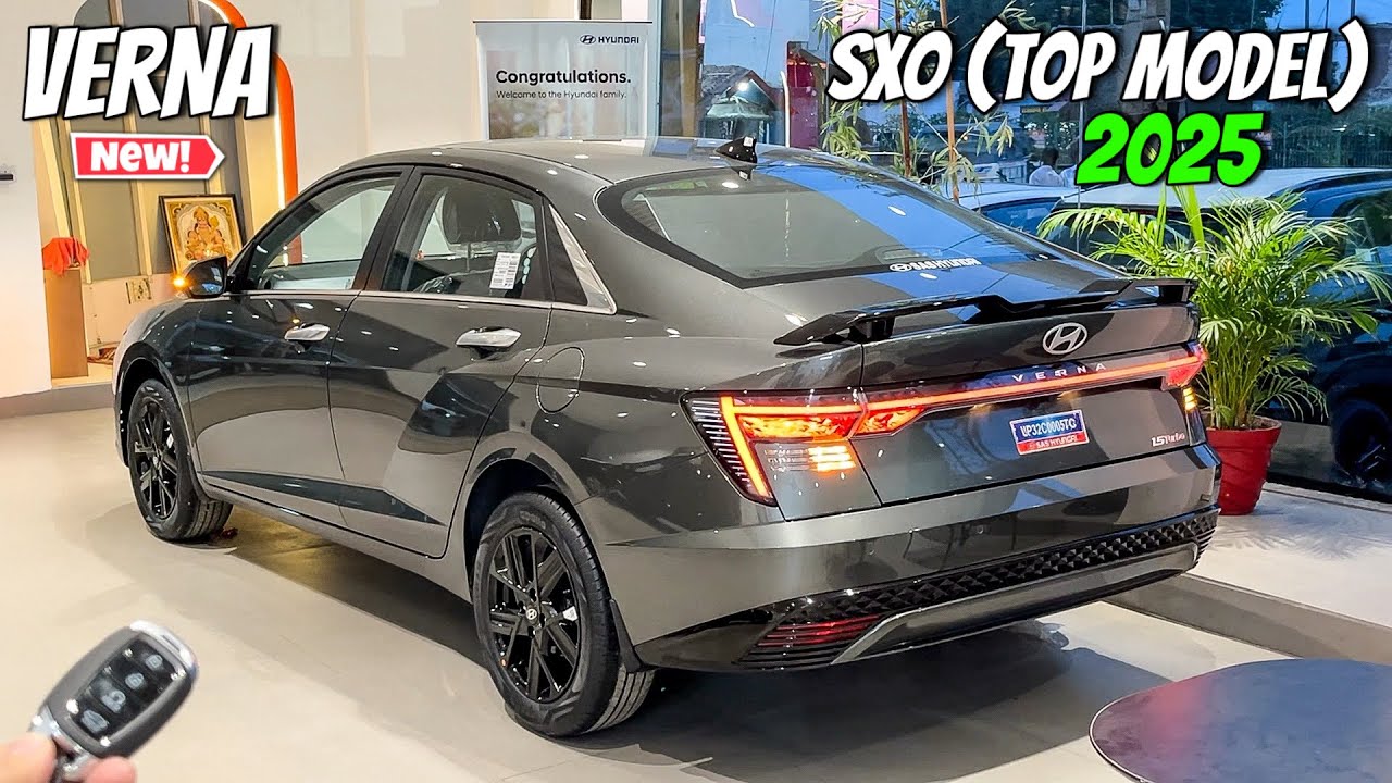 Hyundai Verna SXO Turbo 2025 ❤️ | Hyundai Verna Top Model | Hyundai Verna 2025 Detailed Review 