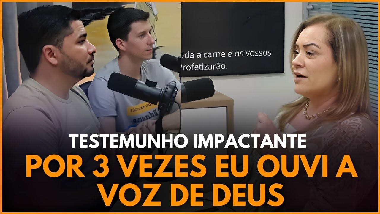 FORTE TESTEMUNHO: EU OUVI A VOZ DE DEUS, MAS O IMPORTANTE MESMO É CALAR AS VOZES QUE NÃO É DELE