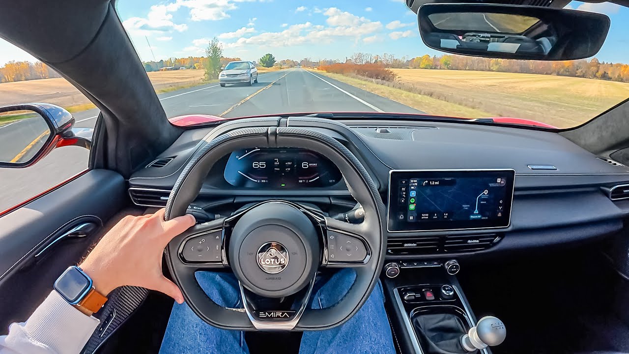 Road Tripping The 2025 Lotus Emira V6 - What’s it Like?