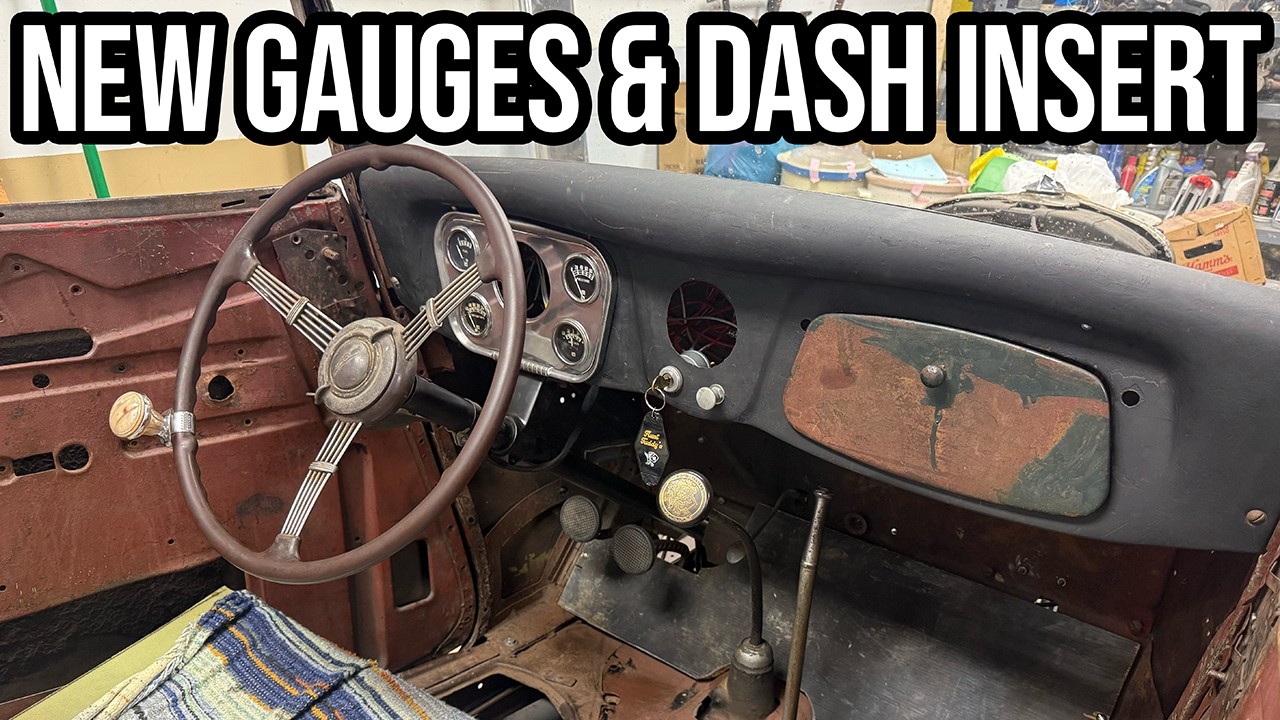 Refreshing Mike's 1934 Crapiolet For The Season!! - New Steering & Gauges