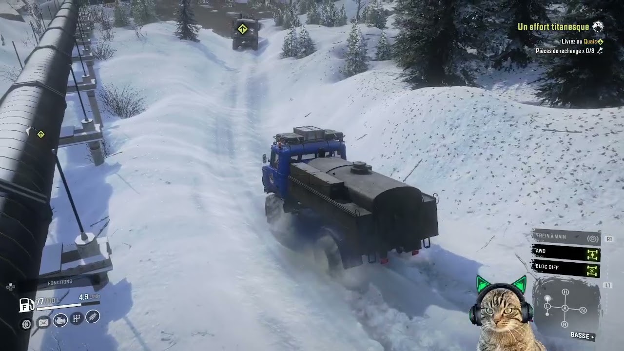 SnowRunner Québec : Un effort tianesque