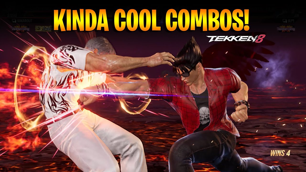 Doing kinda cool combos in matches!