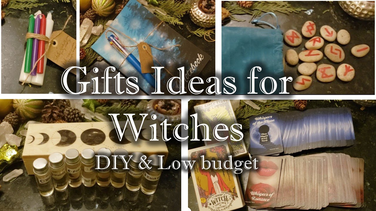 Gifts for Witches, Magical DIY's & Budget Friendly Ideas for the holiday season, #witchcraft