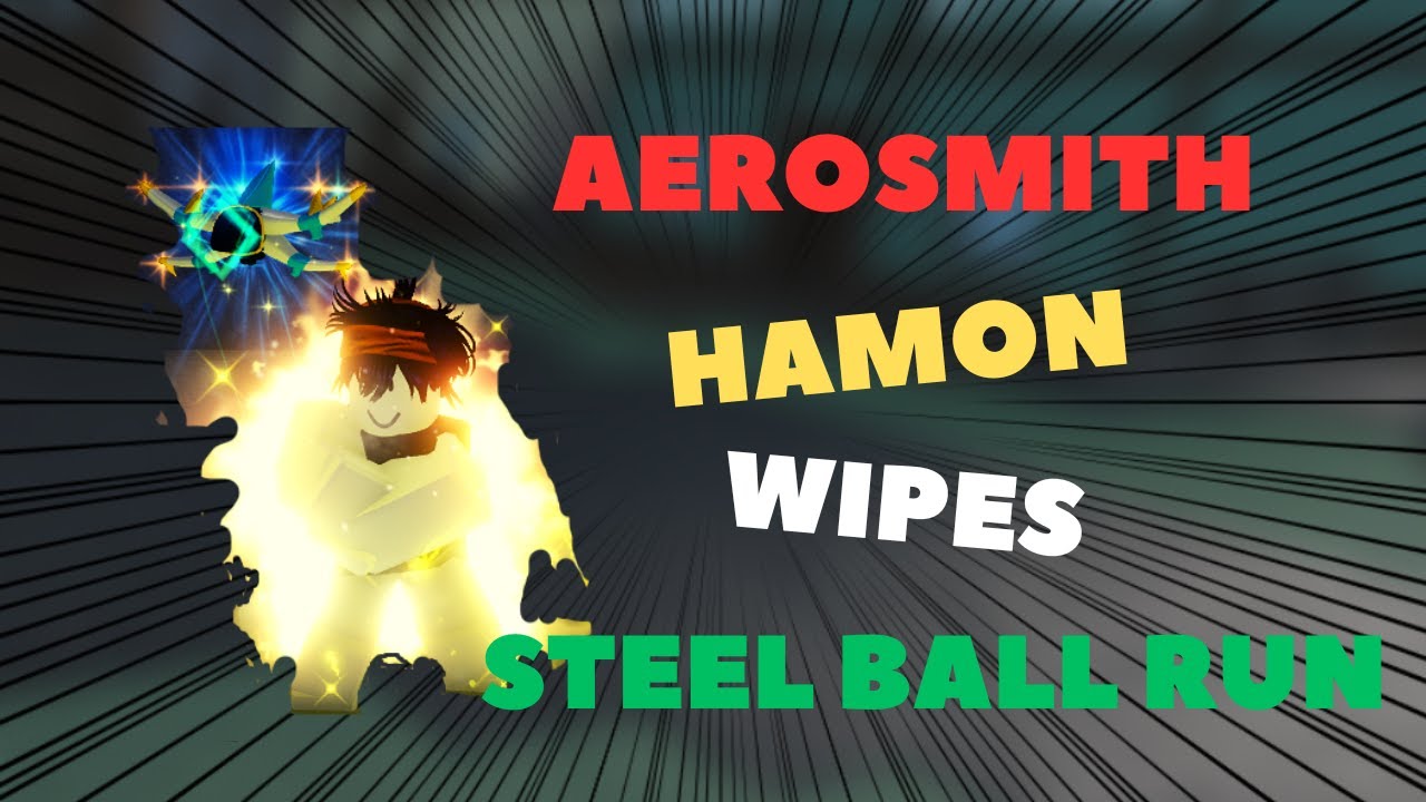 [YBA] Wiping SBR with Aerosmith Hamon...