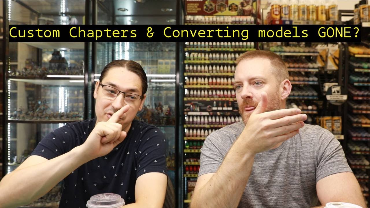 Games Workshop wants you to be LESS CREATIVE?