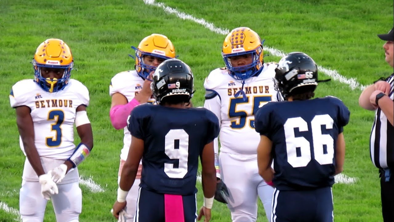 Seymour Wildcats vs Ansonia Chargers - High School Varsity Football Game - October 21, 2021