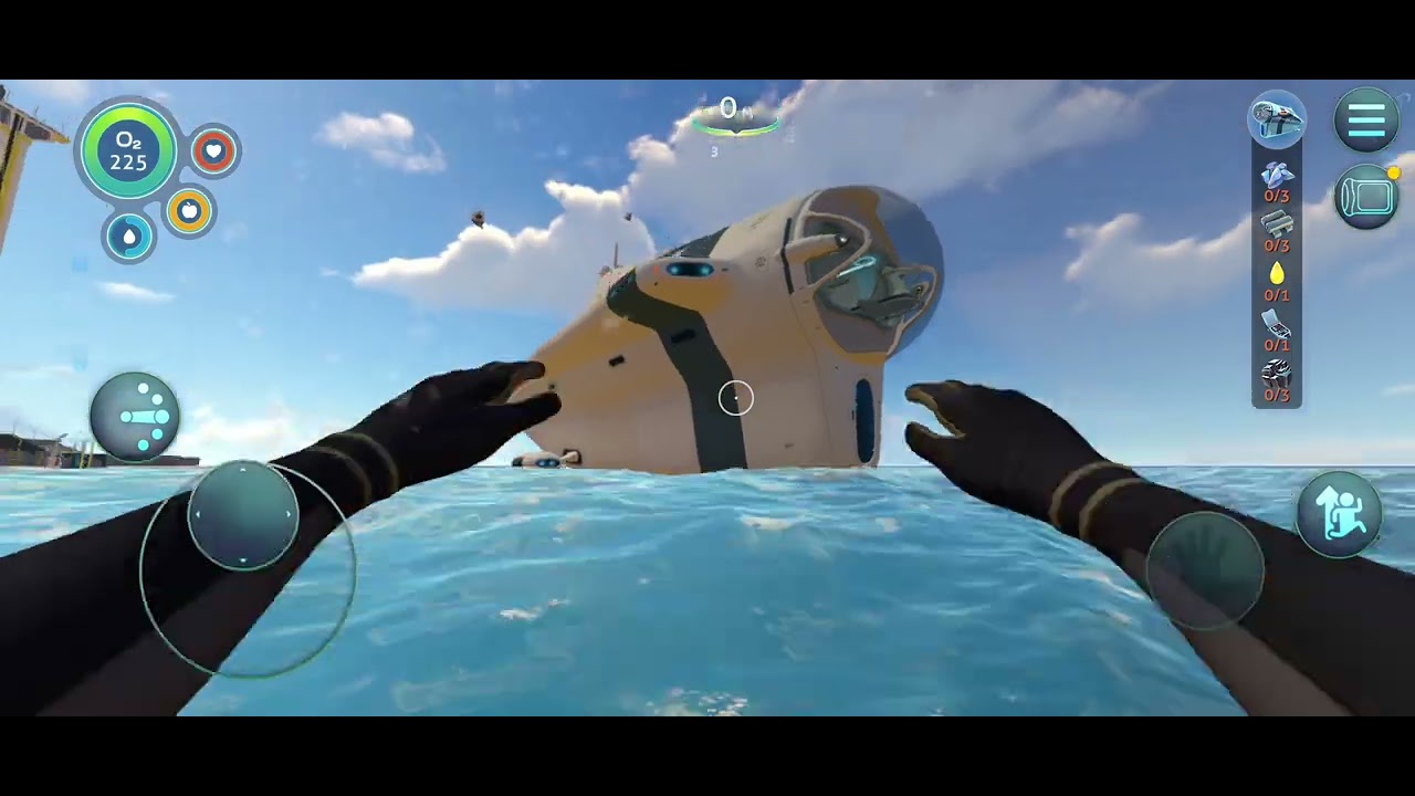 Пытаюсь поставить Циклоп в Subnautica Mobile