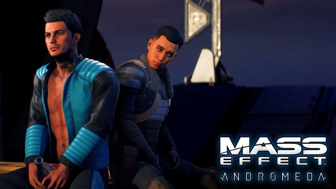 Mass Effect Andromeda - Reyes Vidal & Male Ryder Romance, All Scenes & Dialogues