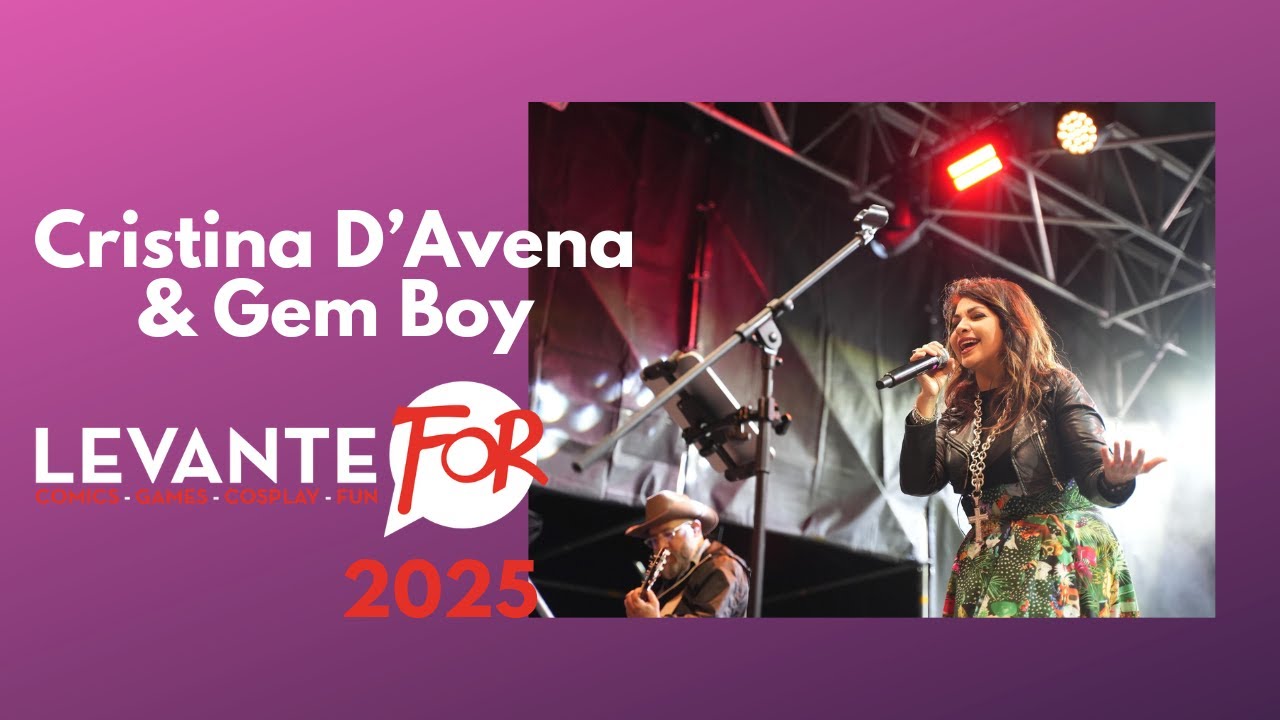 Cristina D'Avena & Gem Boy 🎵 Levante For 2025