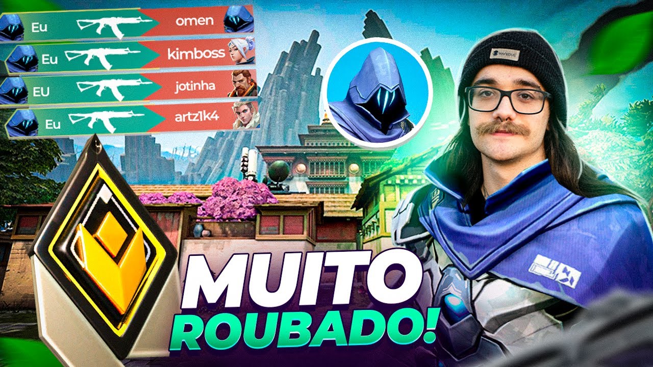 A DIFERENÇA de um RADIANTE jogando de OMEN!