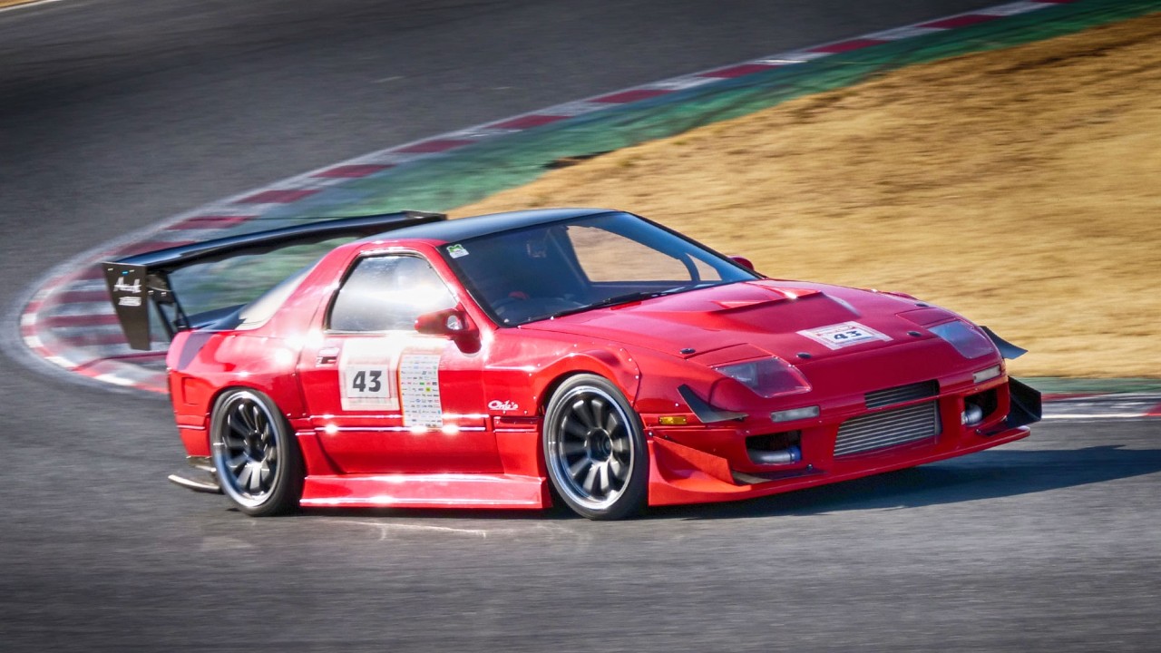 マツダ・サバンナRX-7 FC3S 🔥 竹造ワンズ×RGN竹造FC 🔥【Cars and】 Attack Tsukuba 2025