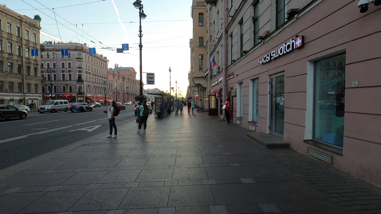 Вечерний Невский пр. Август 2022.