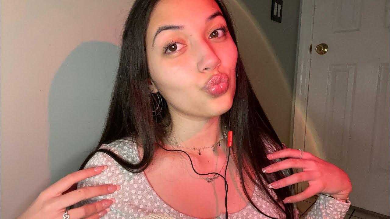 ASMR fast and aggressive fabric scratching, hair play, hand sounds, jewelry sounds, etc. 🫧✨