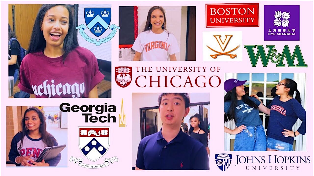 where is everyone going to college?? | college decision day 2018