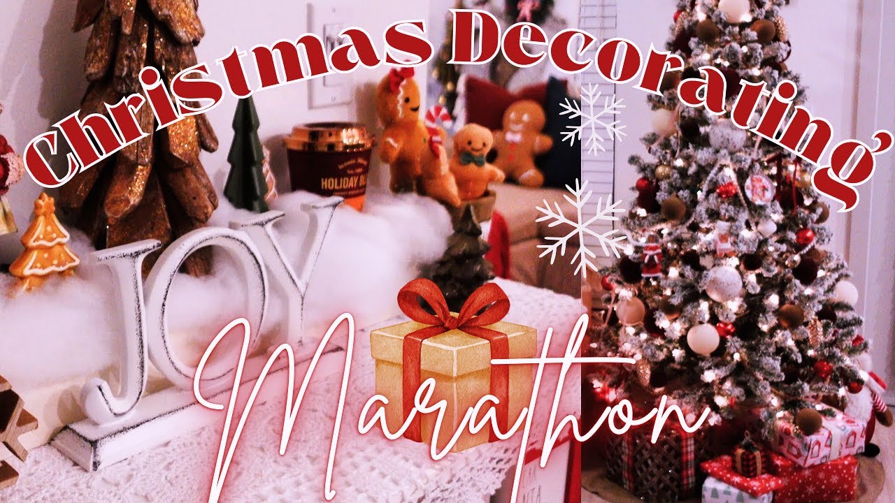 Рождественский марафон по украшению всего дома🎄 Имбирные пряники | Причудливые | Идеи для рождест...