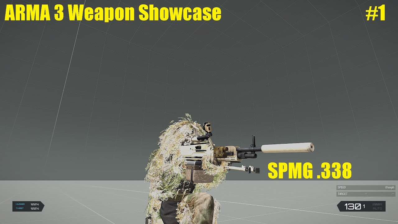 THE BEST GUN IN ARMA 3? .338 SPMG WEAPON SHOWCASE