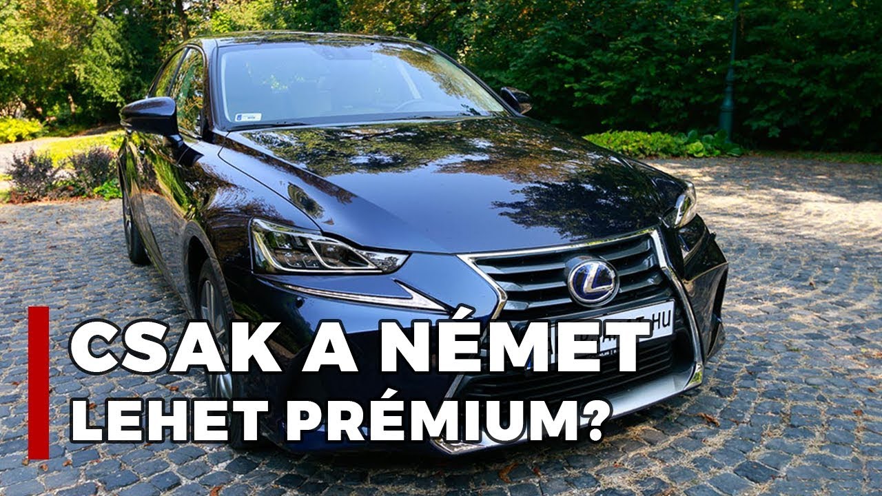 Lexus IS 300h élő bemutató - Alapjárat