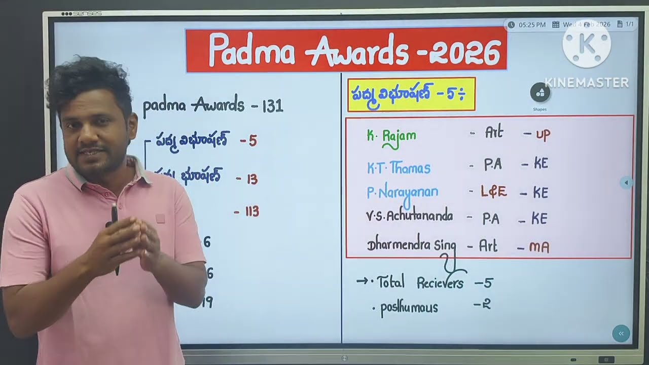 #PADMA AWARDS -2026(simple codings) 💥|AP - TS| లో భారీ సంఖ్యలో నోటిఫికేషన్స్ |DSC - POLICE -GROUPS|