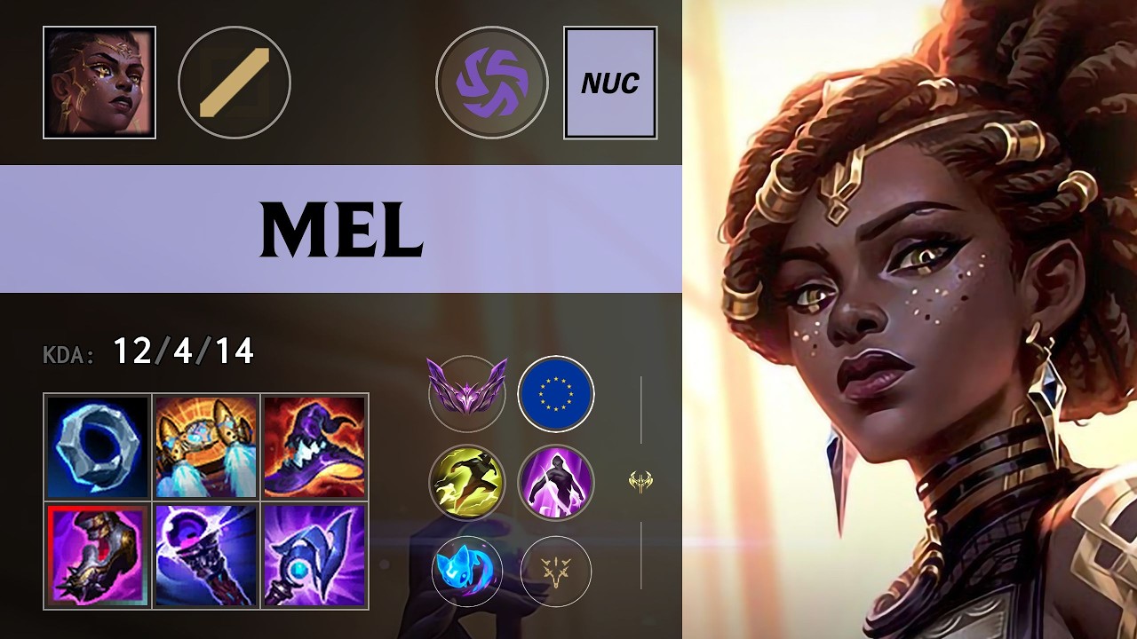 (SHFT nuc) Mel Mid vs Yone - EUW Master Patch 26.14