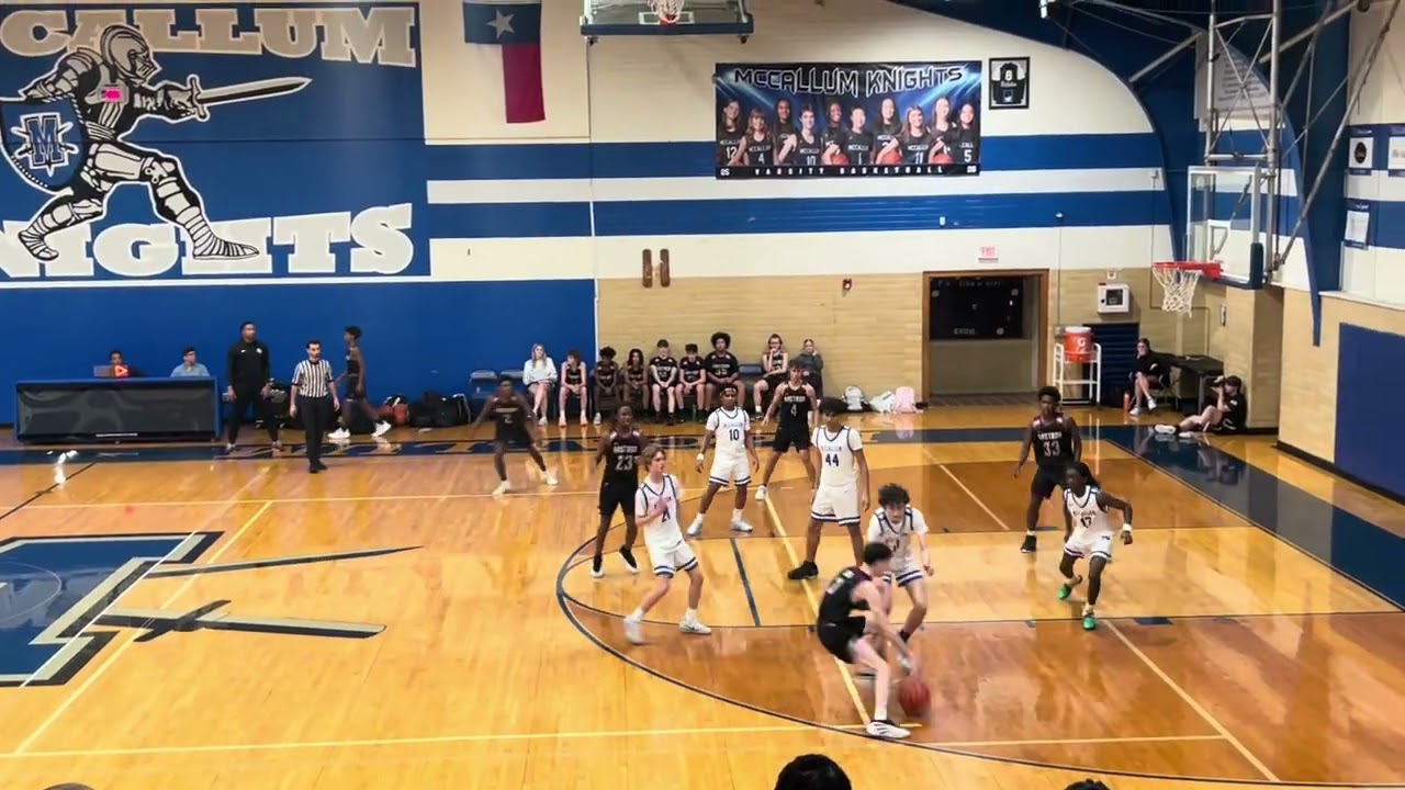 Bastrop Freshman basketball vs Austin McCallum HS 3rd quarter 2-10-2026