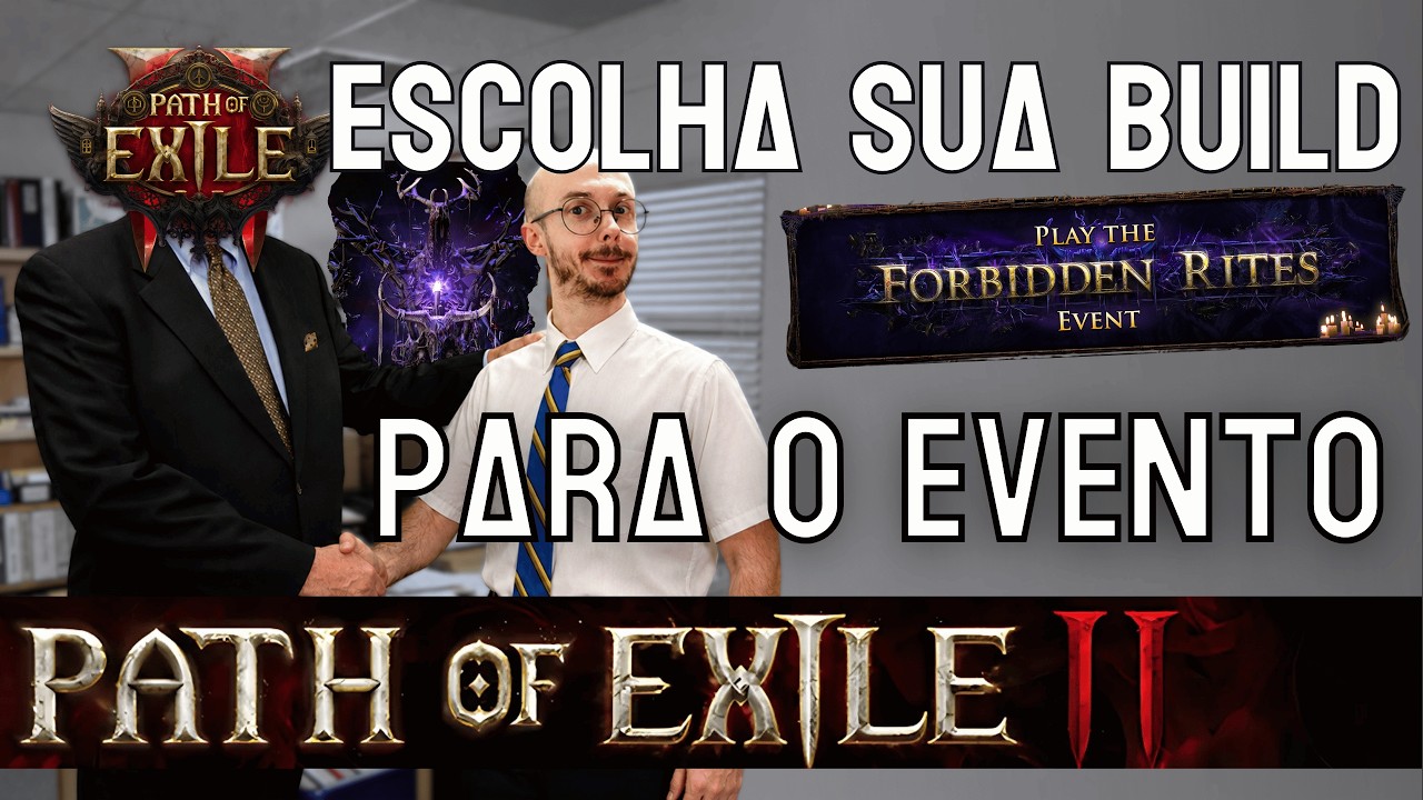 RECOMENDA&Ccedil;&Otilde;ES DE STARTERS EVENTO 0.5.5 (IN&Iacute;CIO DE LIGA)  PATH OF EXILE 2 FORBIDDEN RITE EVENTO