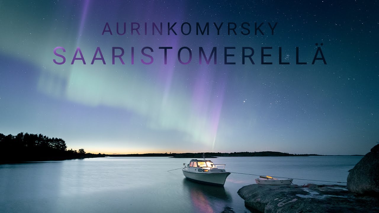 Aurinkomyrsky Saaristomerell&auml; - Retki ulkosaaristoon elokuussa