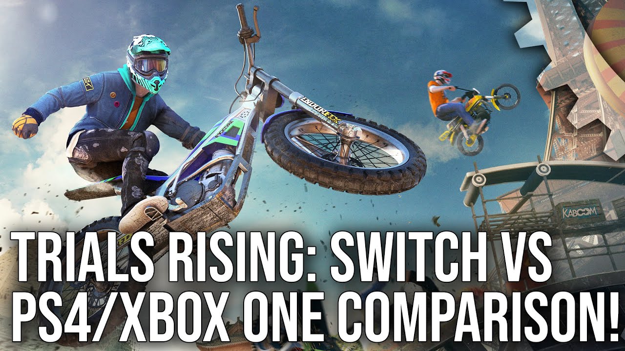 Trials Rising: Switch vs PS4/Xbox One Graphics Comparison - A Cut Too Far on Switch?