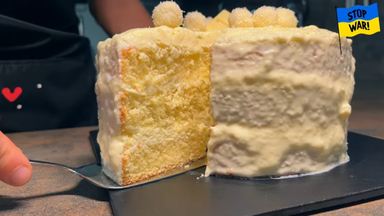 Самый вкусный кокосовый торт Рафаэлло. Рецепт нежного и сочного ТОРТА