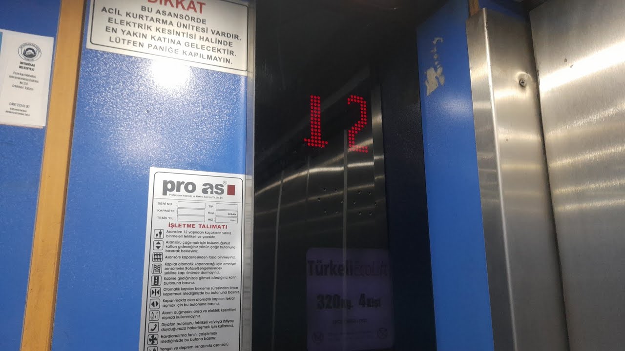 [Retake] 1970's Schlieren (mod. T&uuml;rkeli EcoLift) Lift @ &Ccedil;inili &Ccedil;arşı, Ortahisar, Trabzon, Turkey