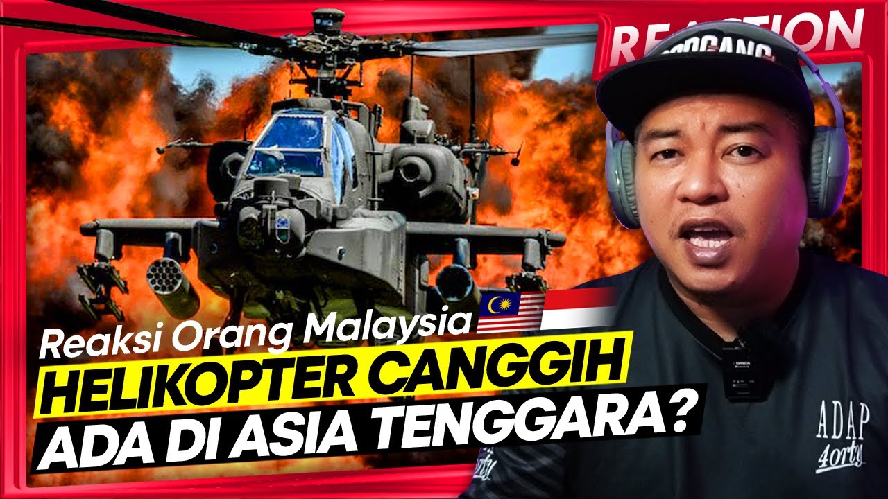 🇮🇩 Wow! Helikopter Tempur Mematikan Di Dunia Ternyata Ada di Asia Tenggra! Indonesia?  | 🇲🇾 React