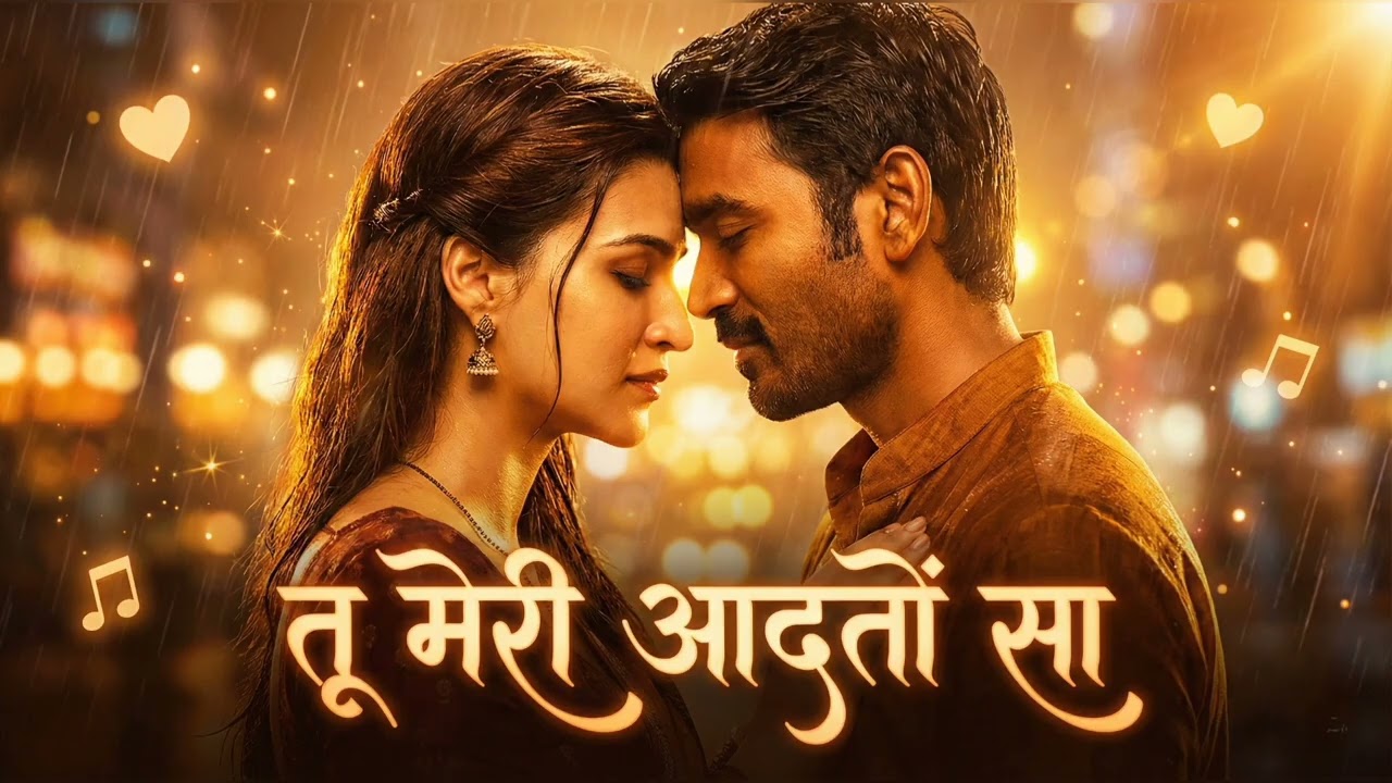 तू मेरी आदतों सा – Full Romantic Song | Arijit Singh | Tere Ishq Mein | Dhanush & Kriti Sanon