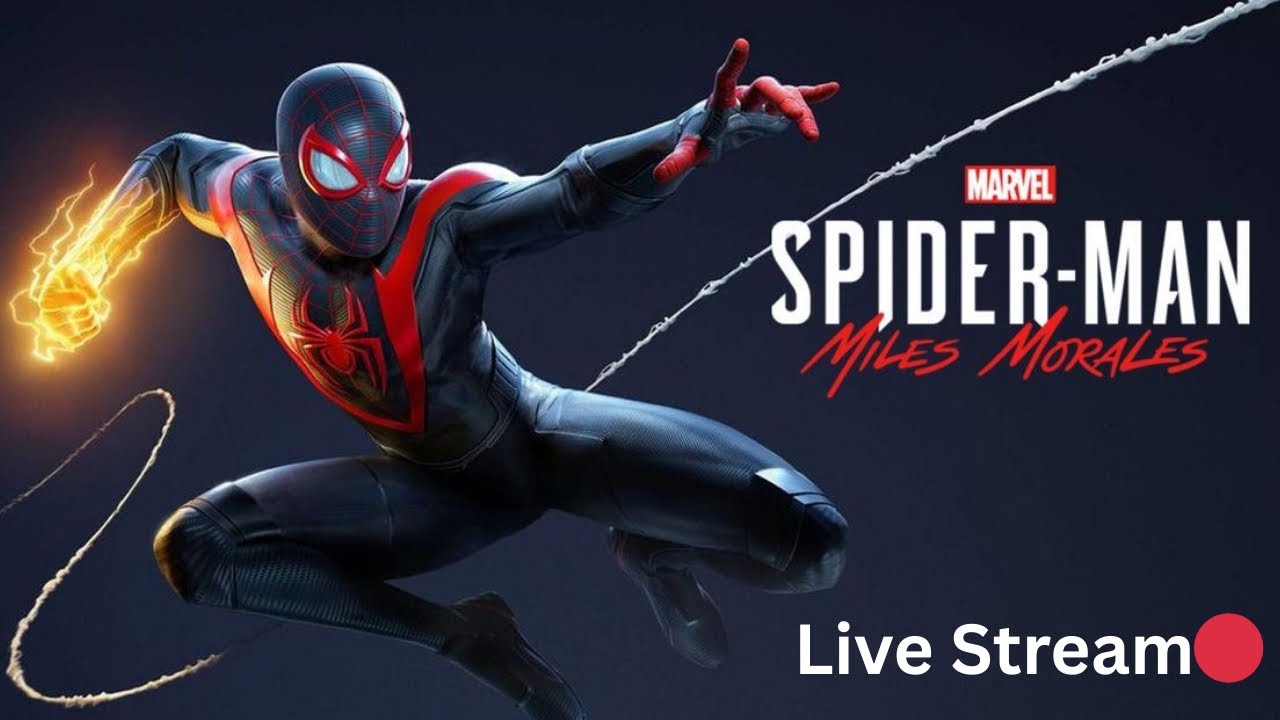 Playing🔴 Spiderman Miles Morales 🕷️ | Spider-Man PS5 Live Gameplay| #spiderman #ps5 #livestream