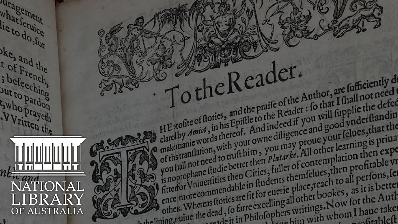 Shakespeare the Reader: An Illustrated Lecture with ANU and Bell Shakespeare