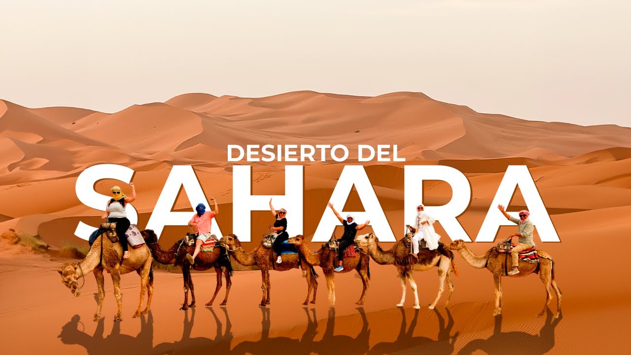 🇲🇦 Dormimos en el DESIERTO del SAHARA 🐫 