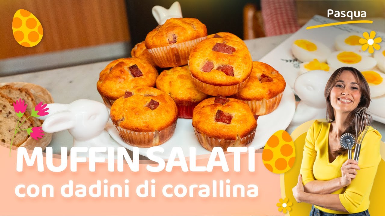 Muffin salati con dadini di corallina - Benedetta Parodi official