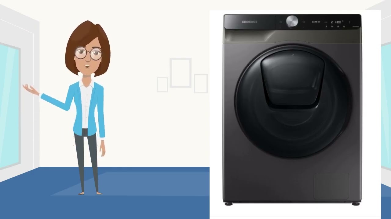 Masina de spalat rufe cu uscator Samsung WD90T754DBX S7, 9 kg Spalare, 6 kg Uscare, 1400 RPM 1