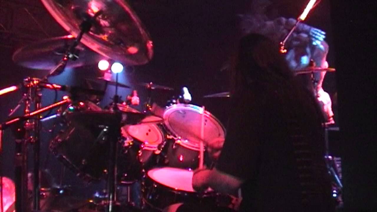 Adrian Erlandsson, drum cam COF Gothic romance 2003