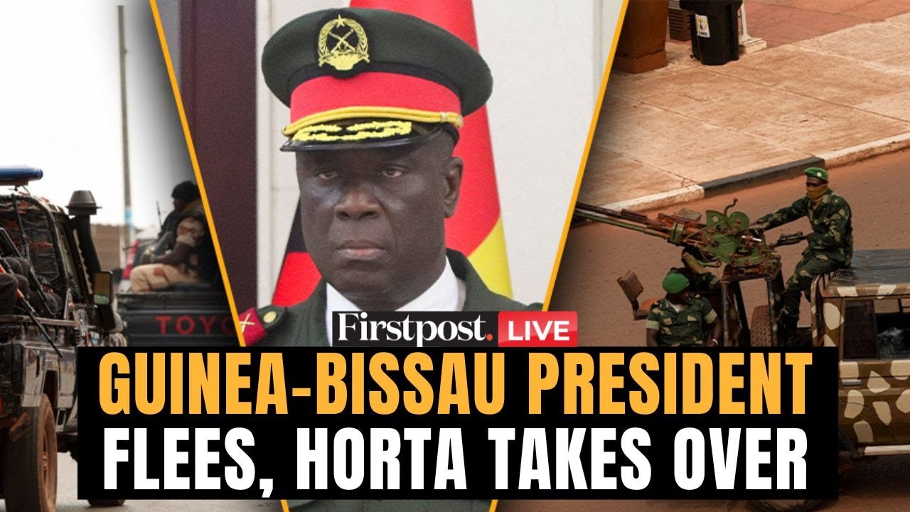 Guinea Bissau LIVE: Guinea-Bissau President Embaló Flees To Senegal, Opposition Calls Coup 